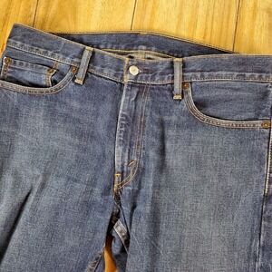 Levis for Brooks Brothers 514 Jeans Men's 35x32 Dark Wash Denim Made in USA